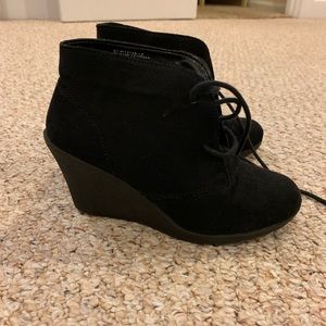Black booties